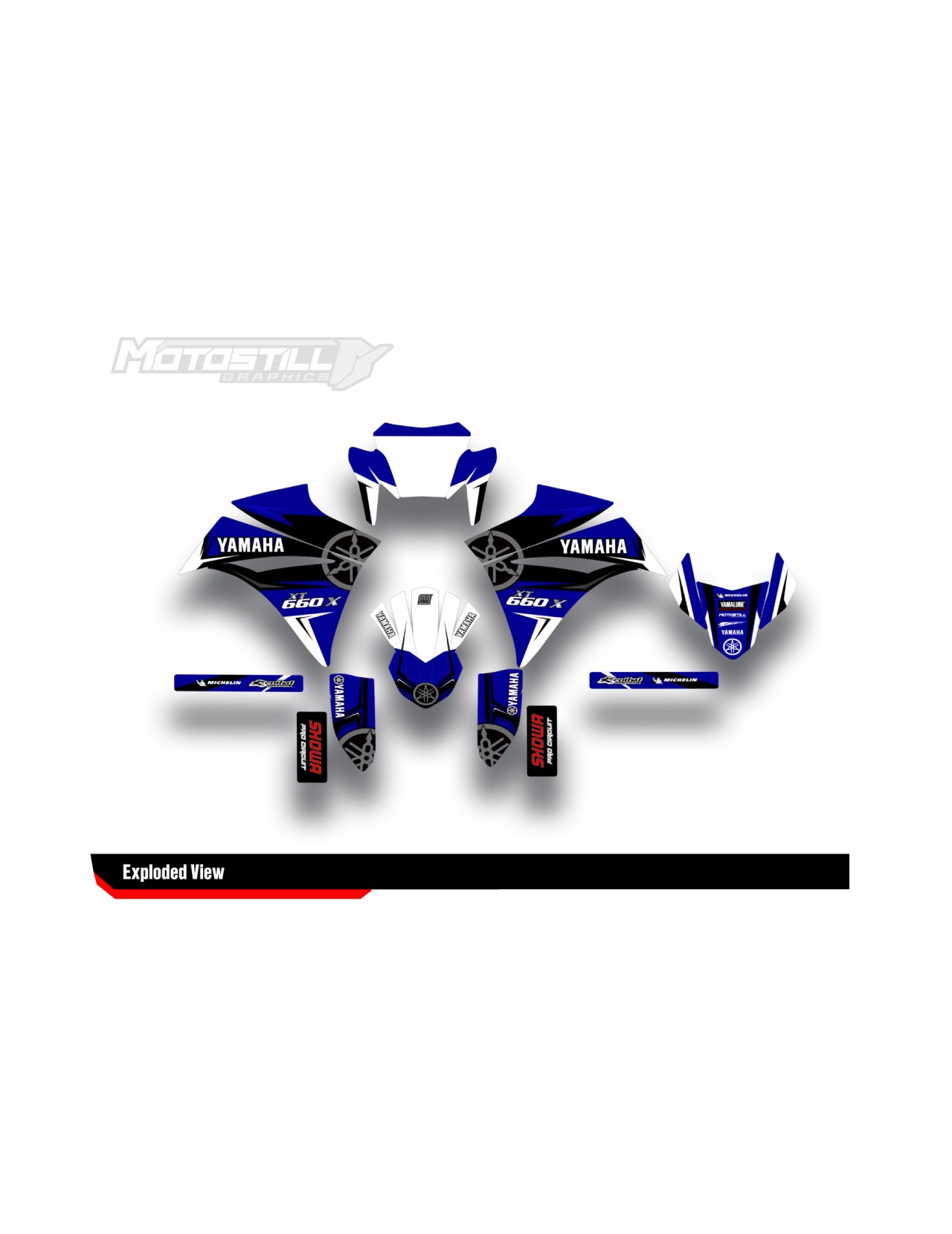 Yamaha Xtx Graphic Kit Yamaha Xtx Decal Kit Yamaha Xtx Sticker Kit